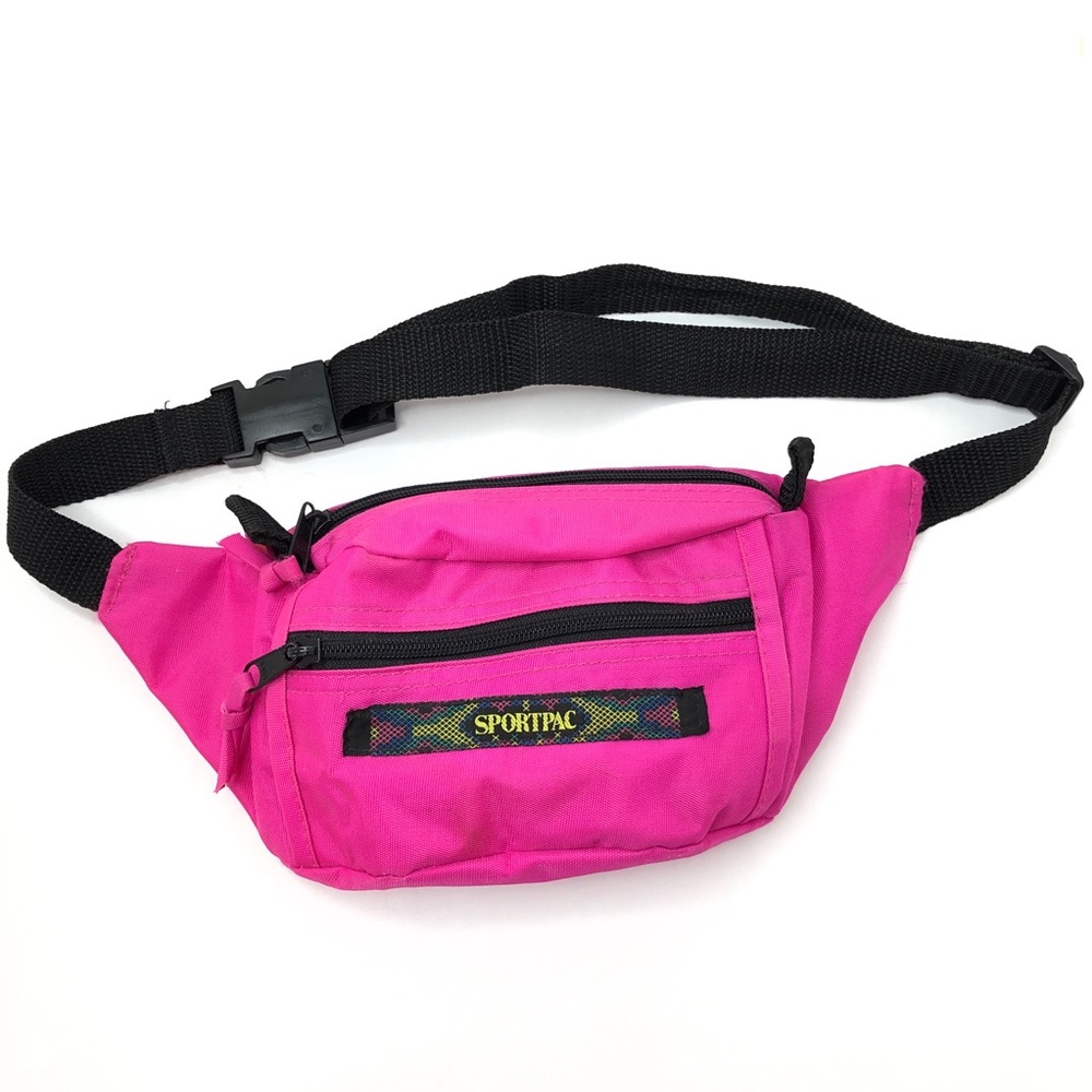 Vintage 80’s 90’s Pink Waist Fanny Pack Sportspac